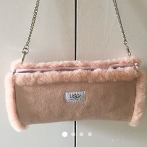 Ugg hand warmer with purse!